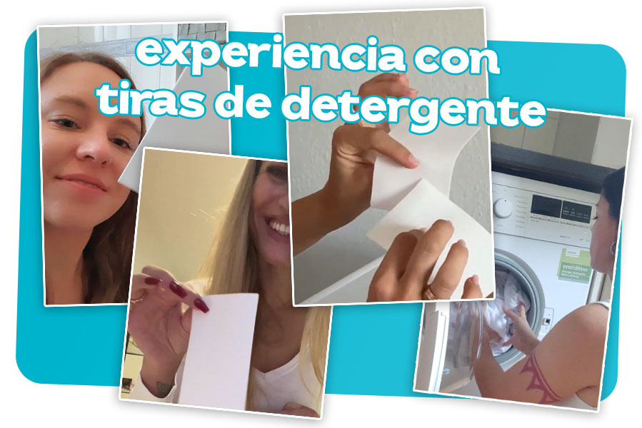 experiencia con tiras de detergente